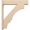 Ekena Millwork 7 1/2-in W x 36-in D x 40-in H Balboa Block Rough Cedar Woodgrain TimberThane Outlooker, Primed Tan OUTUR075X36X40BOA44RCPR - alternate 4